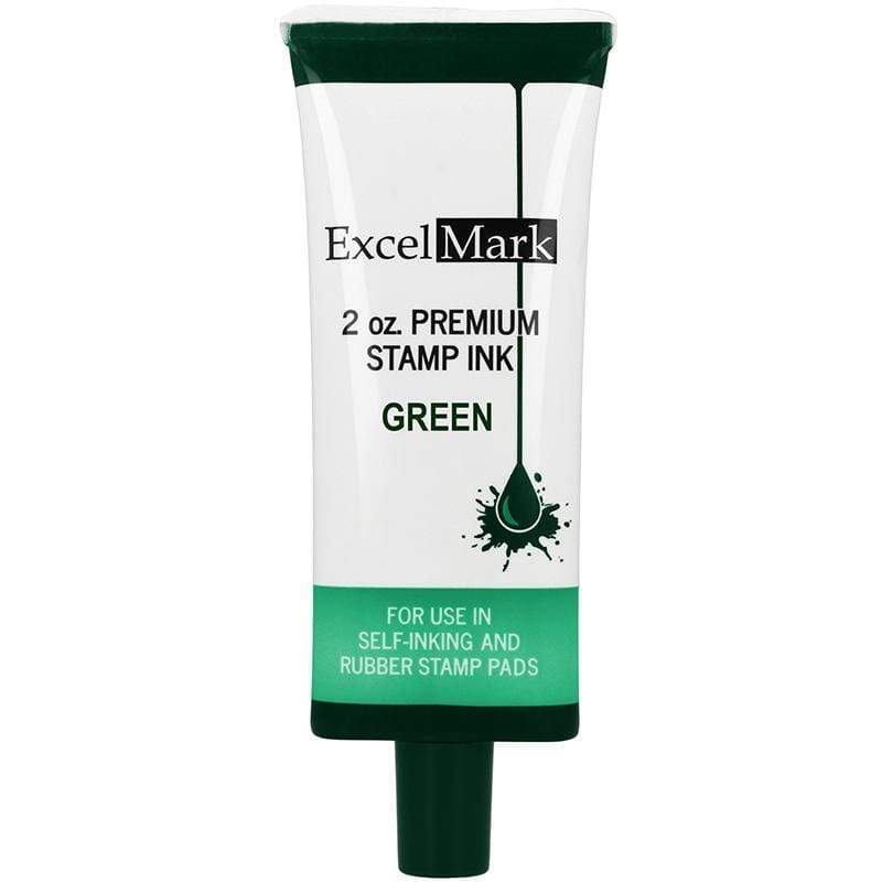 Refill Ink Green ExcelMark Self-Inking Ink - 2 oz