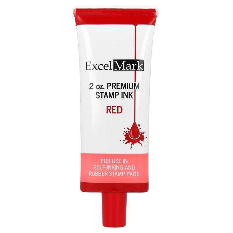Refill Ink Red ExcelMark Self-Inking Ink - 2 oz