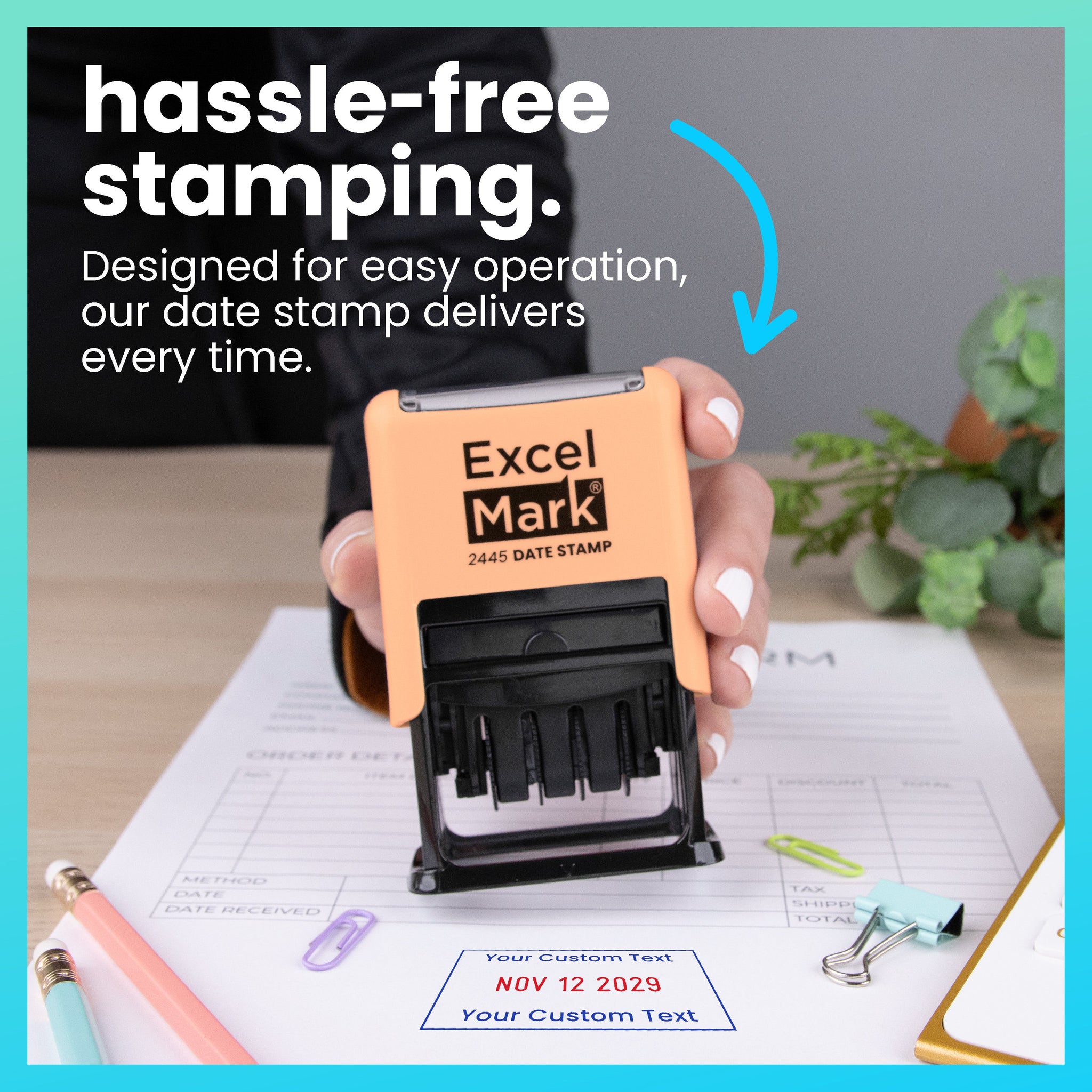 Date Stamp Example Custom Date Stamp
