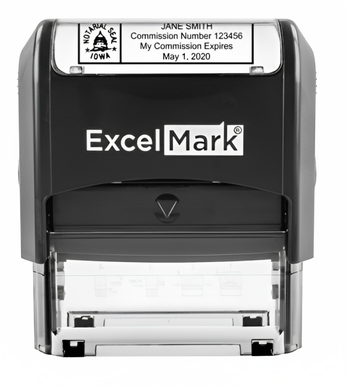 Self Inking Iowa Notary Stamp