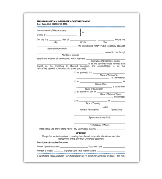 Notary Certificates