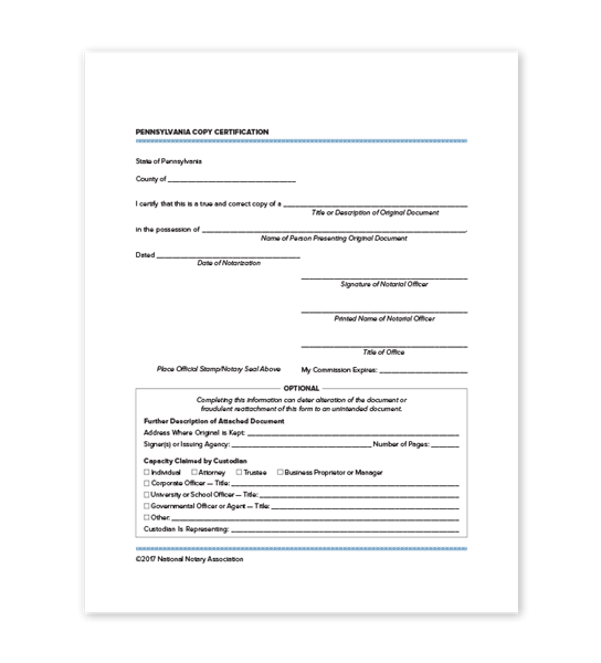 Pa Copya Pennsylvania Certificate Of Formation Certificate Of Incorporation