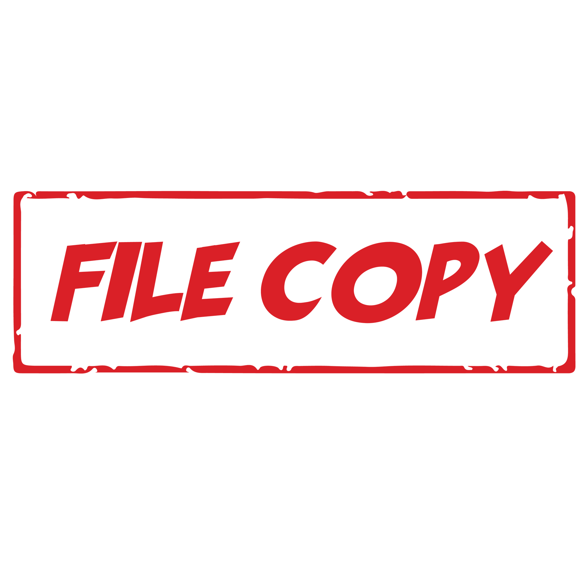 Box FILE COPY Stamp