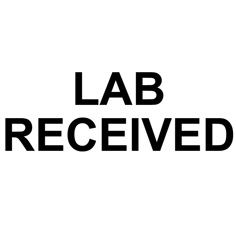 LAB RECEIVED Stamp