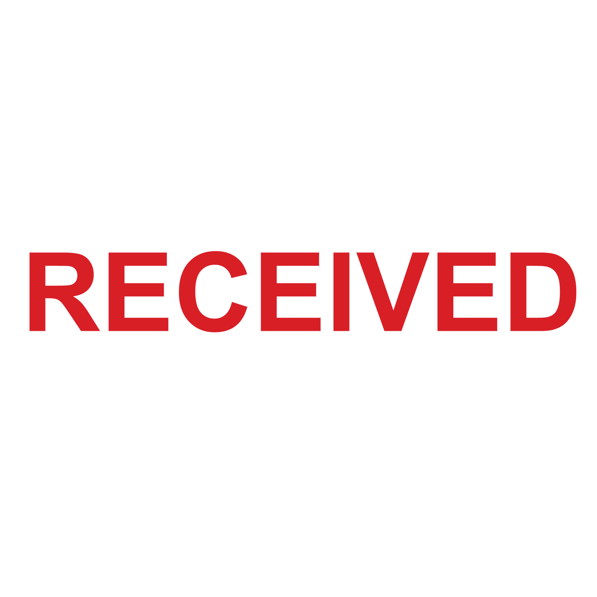 RECEIVED Stamp
