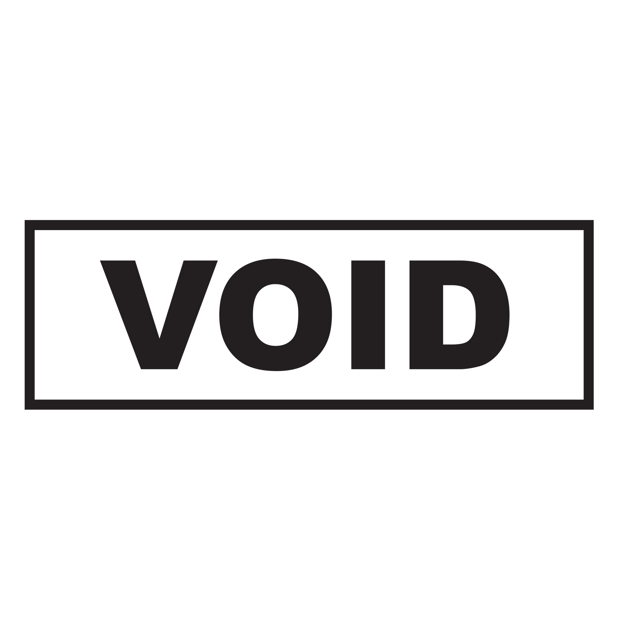 Box VOID Stamp box-void-stamp