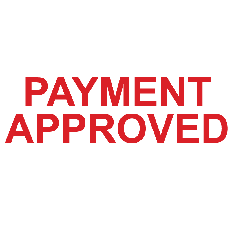 PAYMENT APPROVED Stamp