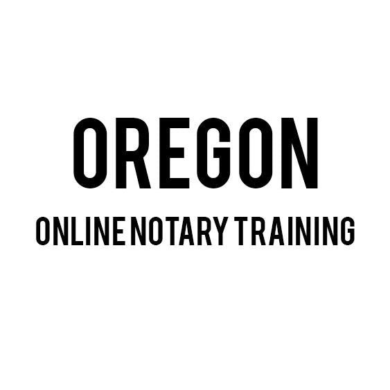 Oregon Online Notary Training
