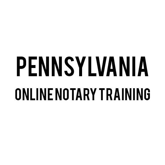 Pennsylvania Online Notary Training