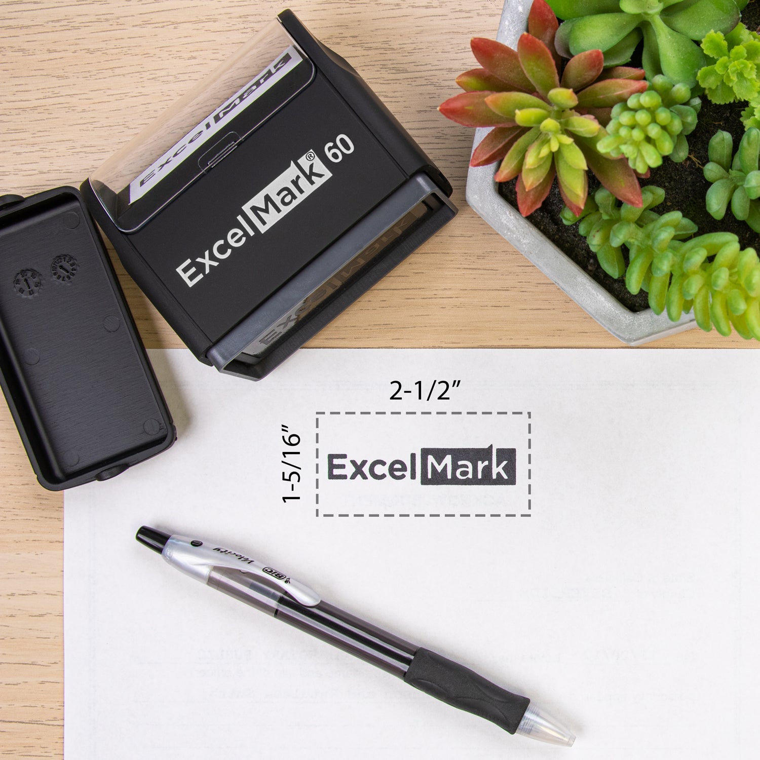 ExcelMark E60 Flash Stamp
