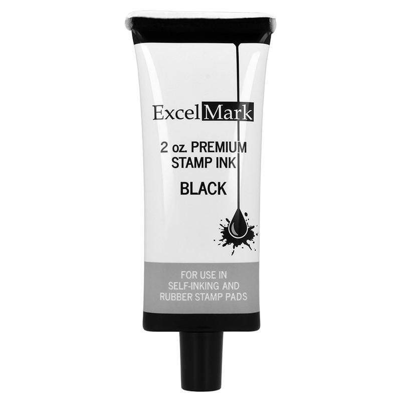 Refill Ink Black ExcelMark Self-Inking Ink - 2 oz