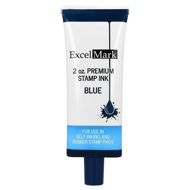 Refill Ink Blue ExcelMark Self-Inking Ink - 2 oz